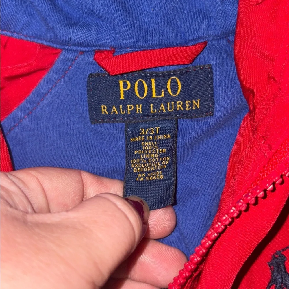 Vintage Ralph Lauren kids polo jacket size 3 T -